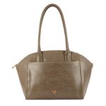 Baggit Women Beige Bowling Handbag Medium Size | Ladies Stylish Casual Purse Bag