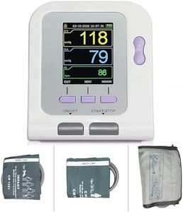 Electronic Upper Arm Automatic Blood Pressure Monitor 3 Cuffs with Free Software BP Machine for Adults Kids Children CONTEC08A