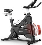 PASYOU S30 Exercise Bike, Magnetic Resistance Stationary Bike, 300LBS Weight Capacity Indoor Cycling Bike for Home, Silent Exercise Bikes for Home,Fitness Cycle Spin Bike with LCD Monitor&Pad Holder