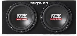 MTX Audio TNP212D2 Terminator Power Pack Subwoofer System - Set of 2