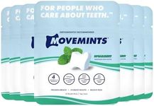 Movemints Clear Aligner Mints - Specially Designed for Invisalign Braces - Edible Alternative to Chewies - Spearmint Flavor - 7 Pack