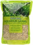 Marina Decorative Aquarium Gravel Natural Desert Pebble, 2 - 4 mm, 2 Kg, Beige