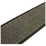 SrS Rugs® Sydney Long Carpet Runner - Heavy-Duty - Stain-Resistant - Absorbent - Non-Slip Rubber Backed - Strong - Industrial Grade - Tough Mat for Hall and Stairs (Beige, Length: 15' (67 x 457 cm))