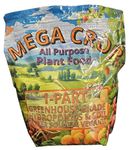Mega Crop 1-Part Complete Base Nutrient - Hydroponic and Soil Fertilizer for Plants with Organics – Easy to Use for Max harvests - Makes 400+ Liters