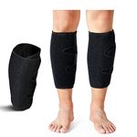Privfit Calf Brace Shin Splint Compression Support Lower Leg Wrap Sleeve for Torn Calf Muscle, Strain, Sprain, Pain Relief, Tennis Leg, Injury for Men and Women - 1 Pair