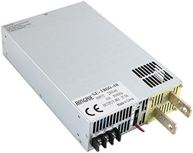 0-48V 37A 1800W SMPS with 0-5V/0-10V PLC/PMW Signal Control Adjustable AC-DC Power Supply, 48V 37A Transformer for Motor/Battery/Solar/Industrial Control