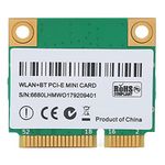 Net Card, AX210HMW BT5.2 Gigabit 6GHz Band Laptop Net Card, with Mini PCIE Port for Notebooks, Small Mainframes, All in One Machines, Advertising Machines, for WIN10 (64bit)