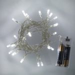 eBuzz Battery Operated Fairy Lights with 20 White LEDs (Bright White)