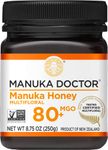 MANUKA DOCTOR - MGO 80+ Manuka Honey Multifloral, Miel de Manuka, 100% Pure New Zealand Honey. Certified. Guaranteed. RAW. Non-GMO (8.75)