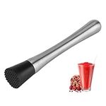 1pc Cocktail Muddler Stainless Steel Bar Stick Mojito Masher Fruit Mixer Ideal Bartender Tool Barware