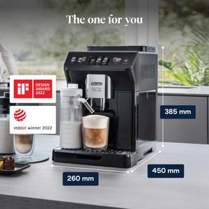 DeLonghi Eletta Explore Coffee Machine – Bean to Cup Espresso Maker