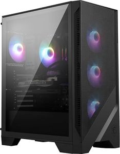 MSI Codex R2 AI Gaming Desktop: Intel Ultra 7 265, Geforce RTX 5060Ti, 32GB DDR5, 1TB m.2 NVMe SSD, 80+ Gold PSU, WiFi 7, Air Cooling, Windows 11 Home: A2NVM7-455US