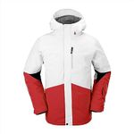 Volcom Men's Standard V.CO LP Insulated Snowboard Ski Winter Jacket, Ice S4