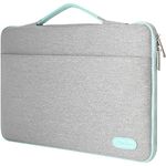 ProCase Laptop Sleeve Case, 13.5 inch Laptop Bag Compatible with MacBook Pro 14 2021 M2 Pro/Max, MacBook Air 13 2021 2022 M1 M2, MacBook Pro 13 2022 M2 -Light Grey