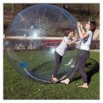 HAZARA 1.8m Water Rollers Inflatable Walking on Water Ball for Swimming Pool Floating Human Inside Dacing Balloon Running Zorb Balls (Color : 1.8m)