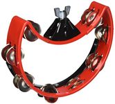 Rhythm Tech DST 30 Drum Set Tambourine-Red-Nickel Jingles