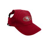 Little Earth 320139-49ER-L: San Francisco 49ers Pet Baseball Hat