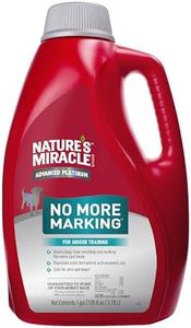 Nature's Miracle Advanced Platinum No More Marking, 128 Ounces, Helps Discourage Repetitive Pet Marking