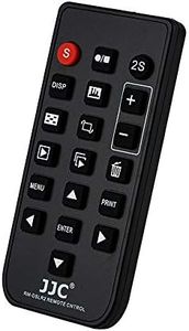 JJC Infrarrojos Disparador Inalámbrico para Sony Alpha y NEX Digital Cámara Reemplazo de Sony RMT-DSLR2 [Ver Descripción para Compatibilidad Cámaras]