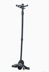 Rainmark Heavy Duty Plastic Impact Sprinkler with Riser Pipe Set | 360° Rotating Sprinkler | Compatible with PVC/HDPE Pipes | for Garden, Farm & Lawns, Sports, Irrigation | 2.5 inch - Set of 3