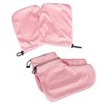 Uonlytech 2 Pairs Paraffin Hand Paraffin Wax Foot Cover Wax Bath Foot Cover Hot Wax for Hands Parrafin Wax for Hands Paraffin Accessories Hand Use Dip Wax