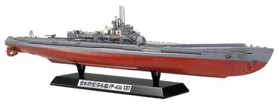 TAMIYA 25426 1:350 JPN Submarine I-400 Spec. Ed. 50Year Model Building Plastic Kit, Crafts, Hobby, Gluing, Plastic Kit