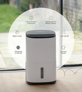 MeacoDry Arete One 20L Dehumidifier – Quiet Home Moisture Removal