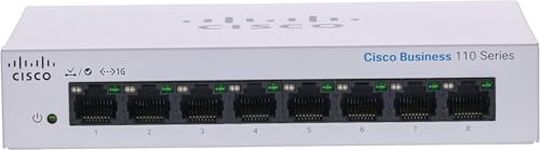 Cisco Business CBS110-8T-D Unmanaged Switch | 8 Port GE | Desktop | Ext PS | Limited Lifetime Protection (CBS110-8T-D)