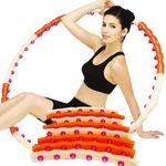 Health Hoop - Korean Dynamic Magnetic Hoola Hoop Workout Fitness Diet Exercise 2.6lb Step 1