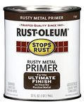 Rustoleum 1 Quart Rusty Metal Primer Protective Enamel Oil Base Paint 7769-502