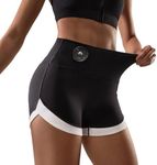 JOVS Toning Shorts for Hip Shaping, Hip Lift & Pelvic Restore, F Size Black