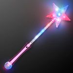 Light Up Pink Super Star Princess LED Wand