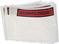 SALTECH 10 X A5 Printed Document Enclosed Wallets. Pack of 10. A5 (Approx 225mm x 165mm), Waterproof Self Sealing Packing Envelopes. Postage Pouches for Securing Important Documents. Pack of 10