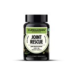 Curegarden Joint Rescue, Curcumin and Boswellia, 60 vegeterian capsules, Joint Pain Relief Supplement