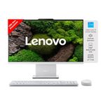 Lenovo IdeaCentre AIO 13th Gen Core i3-1315U 27" FHD IPS (8GB RAM/512GB SSD/Windows11/MS Office 2021/3Wx2 Harman Speakers/Alexa Built-in/Wireless Keyboard & Mouse, Grey), F0HM00G4IN All-in-One Desktop