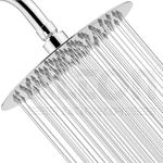 ALTON SHR20735 Stainless Steel -304 Grade, 8-INCHES Overhead Shower Without Arm, Chrome Finish, Silver