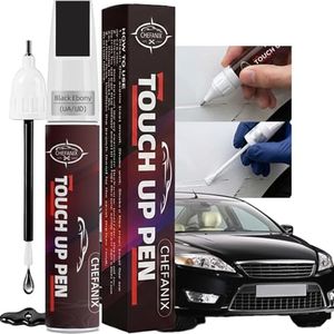 Black Ebony(UA/UD/M6373/M6877) Touch Up Paint Pen Compatible with Ford - Exact Color Match, 2-in-1 Brush & Pen,Car Paint Scratch Repair Kit for F150/Explorer/Escape/Ranger/Edge/Mustang/Transit