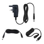 MyVolts 9V power supply adaptor compatible with Alesis Q49 MIDI controller - UK plug - Premium