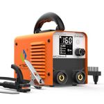 HITBOX 240V 2 in 1 Stick Welder, Lift TIG/MMA ARC Welding Machine with IGBT Inverter, Digital LED Display, Hot Start, Arc Force & Anti-Stick, Portable Welder for Home and Professional Use(ARC200mini3)