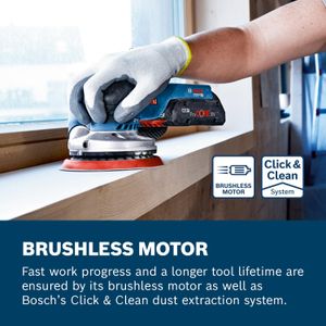 Bosch 18V Cordless Orbital Sander – Compact Power Tool