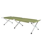 Ynredee Portable Camping Cot,Lightweight Sleeping Bed,Folding Tent Camping Cot Bed with Carrying Bag for Outdoor Hiking Travel Beach