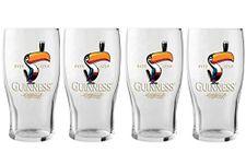 Guinness Toucan Pint Glass, 4 pack