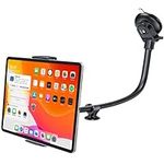 Tablet Holder For Car,Car Tablet Holder 13” Long Arm Gooseneck Car Tablet Holder,Tablet Windscreen& Dashboard Car Mount,Anti-Vibration 360 Degree Adjustable For 7.9-11 Inch For Ipad Pro 11/Mini & More