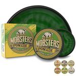 Mobsters Pomade Pomade for Men - Hair Wax - Matte Finish & Masculine Scent - Non Sticky & Easy to Wash Out Hair Gel Mens - Premium Pomade for Men - Ideal for All Hair Types (Tick Tock)