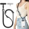 SURPHY Phone Lanyard Crossbody, Phone Strap Crossbody with 2 Tether Tabs