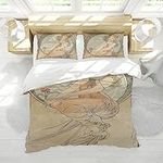 Retro Beige Bedding Set Alphonse Mu