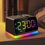 JALL Digital Alarm Clock with FM Ra