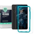 Ibywind Screen Protector For Honor 20/Nova 5T[2 Pack],9H Hardness Tempered Glass,With 1Pc Camera Lens Protector,Easy to Install