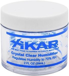 Xikar Crystal Humidifier, Lasts Up to 90 Days, Reusable, Crystals Expand, Provides Perfect 70% Humidity, 2 fl oz Jar