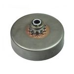 AlveyTech 12 Tooth Heavy Duty Clutch Assembly with 1" Bore & #35 Chain Sprocket for Go-Karts & Mini Bikes